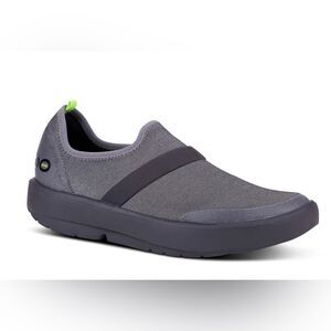 OOFOS Gray Slip-On Athletic Shoes